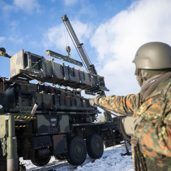 Imagen de archivo de militares ucranianos  Sebastian Christoph Gollnow/dpa