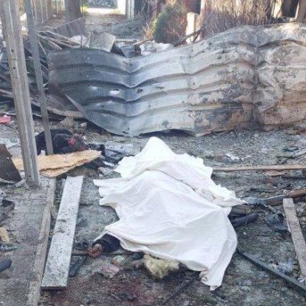 Víctima de un supuesto ataque ucraniano en Jersón GOBIERNO PRORRUSO DE JERSÓN, UCRANIA Víctima de un supuesto ataque ucraniano en Jersón GOBIERNO PRORRUSO DE JERSÓN, UCRANIA