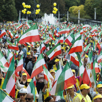 Imagen de archivo de una manifestación contra el Gobierno de Irán Europa Press/Contacto/NICOLAS MAETERLINCK