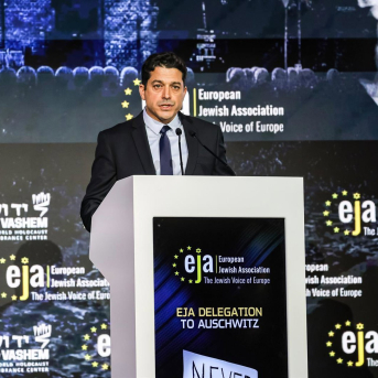 Amichai Chikli, ministro de la Diáspora de Israel. Europa Press/Contacto/Dominika Zarzycka