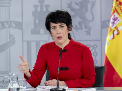 La ministra de Seguridad Social, Inclusión y Migraciones y nueva portavoz del Gobierno, Elma Saiz. Alberto Ortega/Europa Press.