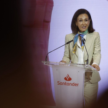 La presidenta de Banco Santander, Ana Botín, a 09 de junio de 2025, en Madrid (España). Antonio Gutiérrez - Europa Press La presidenta de Banco Santander, Ana Botín, a 09 de junio de 2025, en Madrid (España). Antonio Gutiérrez - Europa Press