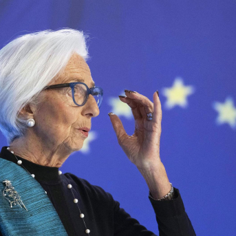 La presidenta del Banco Central Europeo (BCE), Christine Lagarde. Boris Roessler/dpa