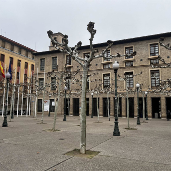 Exterior del Edificio Pignatelli de Zaragoza. Sede del Gobierno de Aragón. EUROPA PRESS