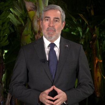 El presidente de Canarias, Fernando Clavijo, en el tradicional discurso de Fin de Año GOBIERNO DE CANARIAS El presidente de Canarias, Fernando Clavijo, en el tradicional discurso de Fin de Año GOBIERNO DE CANARIAS