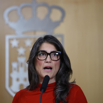 La portavoz de Más Madrid en la Asamblea de Madrid, Manuela Bergerot Alejandro Martínez Vélez - Europa Press