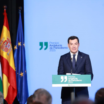 El presidente de la Junta de Andalucía, Juanma Moreno, en una imagen de archivo. Rocío Ruz - Europa Press El presidente de la Junta de Andalucía, Juanma Moreno, en una imagen de archivo. Rocío Ruz - Europa Press