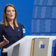 La presidenta del Parlamento Europeo, Roberta Metsola. Frederic Garrido-Ramirez/Europea / DPA