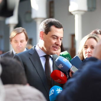 Imagen de archivo del presidente de la Junta de Andalucía, Juanma Moreno. Rocío Ruz - Europa Press Imagen de archivo del presidente de la Junta de Andalucía, Juanma Moreno. Rocío Ruz - Europa Press