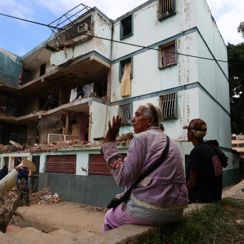 Una casa destruida en La Guaira (Venezuela) tras el ataque militar estadounidense. Javier Campos/dpa Una casa destruida en La Guaira (Venezuela) tras el ataque militar estadounidense. Javier Campos/dpa
