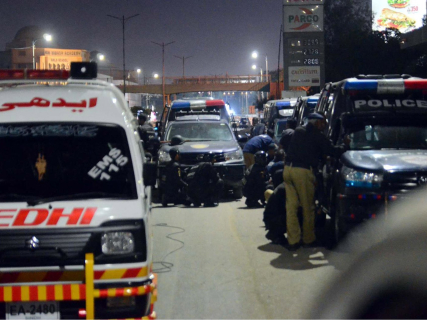 Imagen de archivo de la Policía de Pakistán en un ataque contra una comisaría -/PPI via ZUMA Press Wire/dpa