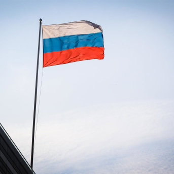 Bandera de Rusia. ANTONIN VINCENT / DPPI / AFP7 / AFP7 / CONTACTOPHO