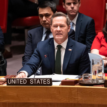 Michael Waltz, representante de EEUU ante la ONU. Europa Press/Contacto/Lev Radin