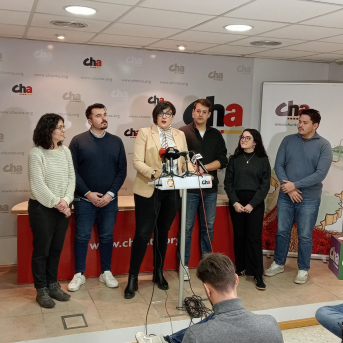 Verónica Villagrasa liderará la lista de CHA por el Alto Aragón