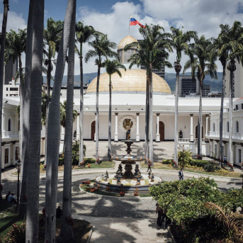 Sede de la Asamblea Nacional de Venezuela Europa Press/Contacto/AndrĂ GardasLe Pictorium