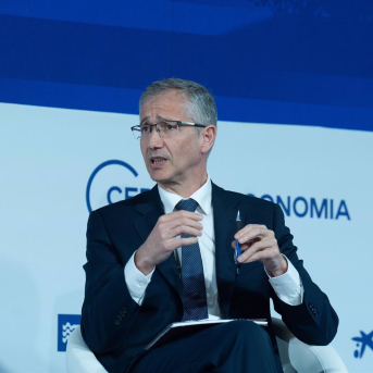 El exgobernador del Banco de España, Pablo Hernández de Cos. David Zorrakino - Europa Press