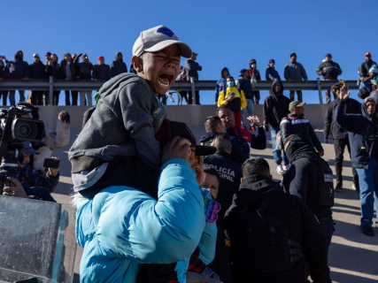 Imagen de archivo de migrantes venezolanos. David Peinado/ZUMA Press Wire/dp / DPA