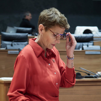 La presidenta del Gobierno de Navarra, María Chivite, en el Debate sobre el Estado de la Comunidad. EDUARDO SANZ-EUROPA PRESS La presidenta del Gobierno de Navarra, María Chivite, en el Debate sobre el Estado de la Comunidad. EDUARDO SANZ-EUROPA PRESS