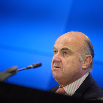 El vicepresidente del Banco Central Europeo (BCE), Luis de Guindos Jesús Hellín - Europa Press