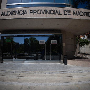 Fachada de la sede de la Audiencia Provincial de Madrid, a 26 de septiembre de 2025, en Madrid (España). Eduardo Parra - Europa Press