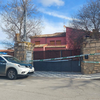 Lugar en el que se produjo el crimen de una mujer en Nohales (Cuenca) en 2022. EUROPA PRESS