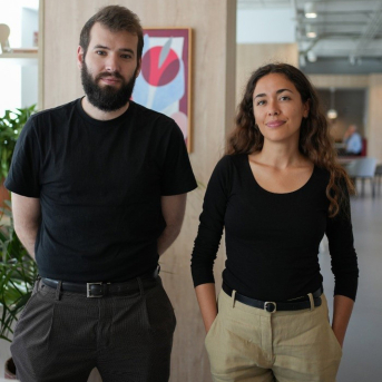 Marcos Rubio y María González , fundadores de Tucuvi. TUCUVI Marcos Rubio y María González , fundadores de Tucuvi. TUCUVI