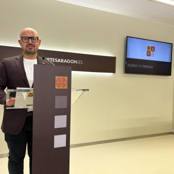 El diputado autonómico del PAR y cabeza de lista por Teruel en las elecciones del 8F, Alberto Izquierdo. EUROPA PRESS.