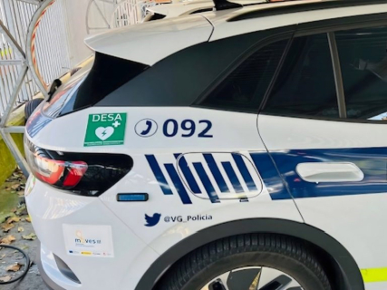 Un vehículo de la Policía Local de Vitoria-Gasteiz AYTO. VITORIA-GASTEIZ