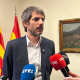 El portavoz de Sumar y ministro de Cultura, Ernest Urtasun, en declaraciones a periodistas en la Delegación del Gobierno en Catalunya, en Barcelona EUROPA PRESS