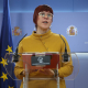 La diputada de Compromís, Àgueda Micó, durante una rueda de prensa en el Congreso de los Diputados, a 2 de diciembre de 2025, en Madrid (España). Alejandro Martínez Vélez - Europa Press