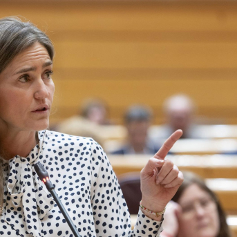 La vicepresidenta tercera del Gobierno y ministra para la Transición Ecológica y el Reto Demográfico, Sara Aagesen Alberto Ortega - Europa Press La vicepresidenta tercera del Gobierno y ministra para la Transición Ecológica y el Reto Demográfico, Sara Aagesen Alberto Ortega - Europa Press