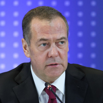 El vicepresidente del Consejo de Seguridad y expresidente ruso, Dimitri Medvédev. Europa Press/Contacto/Yekaterina Shtukina