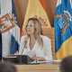 La presidenta del Cabildo de Tenerife, Rosa Dávila, en el 'Debate sobre el Estado de la Isla' CABILDO DE TENERIFE