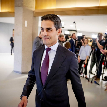 El líder de los D66 de Países Bajos, Rob Jetten Robin Utrecht/ANP/dpa El líder de los D66 de Países Bajos, Rob Jetten Robin Utrecht/ANP/dpa