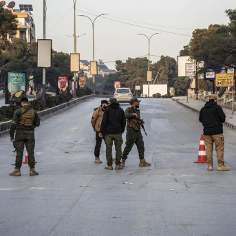 Fuerzas de seguridad del Gobierno sirio desplegadas en la ciudad de Alepo Moawia Atrash/dpa Fuerzas de seguridad del Gobierno sirio desplegadas en la ciudad de Alepo Moawia Atrash/dpa
