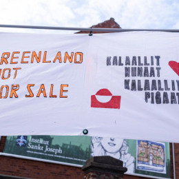 Protestas en Groenlandia contra Estados Unidos  Europa Press/Contacto/Kristian Tuxen Ladegaard Ber