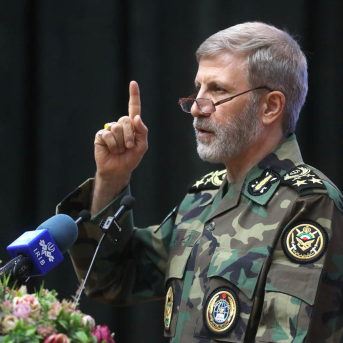 El comandante en jefe del Ejército iraní, el general Amir Hatami  Europa Press/Contacto/Iranian Army Office