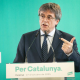 El presidente de Junts, Carles Puigdemont, durante una rueda de prensa, en el espacio Les 5 Éléments, a 27 de octubre de 2025, en Perpignan (Francia).  Glòria Sánchez - Europa Press