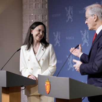Maria Corina Machado en la ceremonia de entrega del Nobel de la Paz en Oslo (Noruega) Stian Lysberg Solum/NTB/dpa