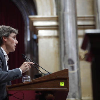 El portavoz de Junts en el Parlament, Salvador Vergés David Zorrakino - Europa Press