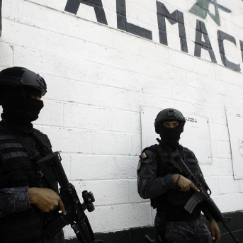 Agentes del Servicio Bolivariano de Información (SEBIN) en Venezuela Europa Press/Contacto/Juan Carlos Hernandez