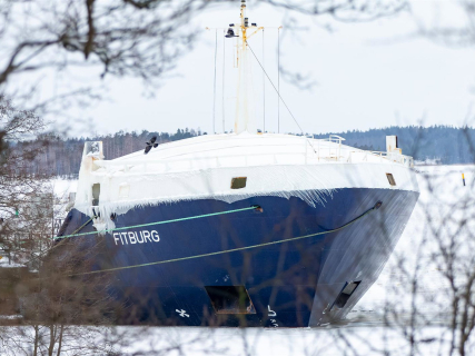 Imagen de archivo del carguero Fitburg, retenido en Finlandia.  Europa Press/Contacto/Jani Hakala