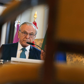 El presidente de la Fundación 'la Caixa', Isidro Fainé, en una imagen de archivo. Álex Zea - Europa Press