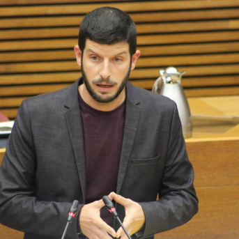 El portavoz de Sanidad de Compromís en Les Corts, Carles Esteve COMPROMÍS