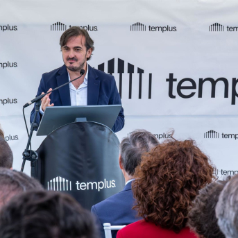 El consejero delegado de Templus, Nacho Velilla TEMPLUS