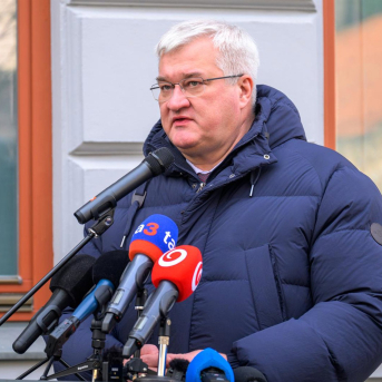 Andri Sibiga, ministro de Asuntos Exteriores de Ucrania. Veronika Mihaliková/TASR/dpa