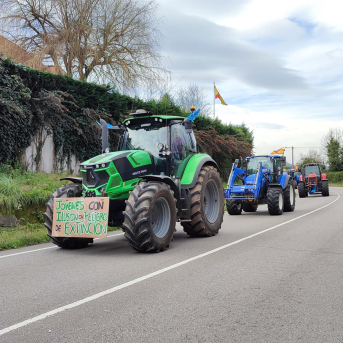 El campo asturiano llama a una tractorada en Oviedo contra el pacto UE-Mercosur