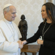 El Papa León XIV y la opositora venezolana María Corina Machado Europa Press/Contacto/Us Vatican Media
