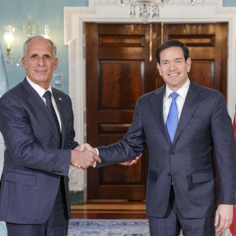 El presidente de Honduras, Nasry Asfura, junto al secretario de Estado de EEUU, Marco Rubio MARCO RUBIO EN X El presidente de Honduras, Nasry Asfura, junto al secretario de Estado de EEUU, Marco Rubio MARCO RUBIO EN X