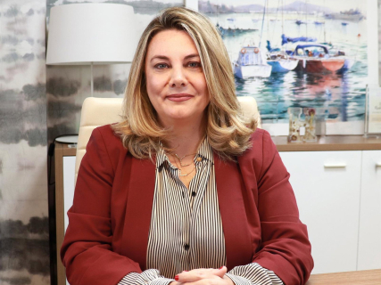 La presidenta de ASPE, Herminia Rodríguez. ASPE